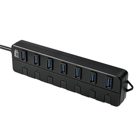 UPGRADE 7-Port USB 3.0 Hub with Individual Power Switch & Power Adapter UP925158